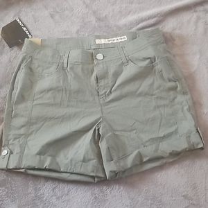 DKNY green shorts